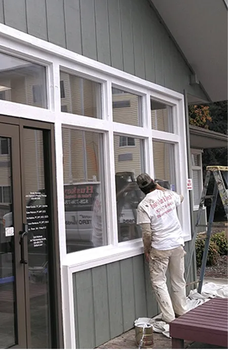 Exterior Commercial Painting by Husekey's Paint & Design